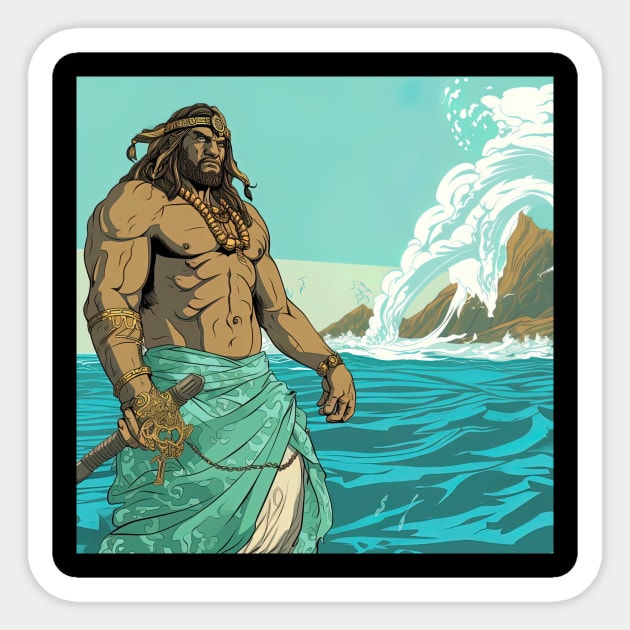 Oceanus Sticker by ComicsFactory